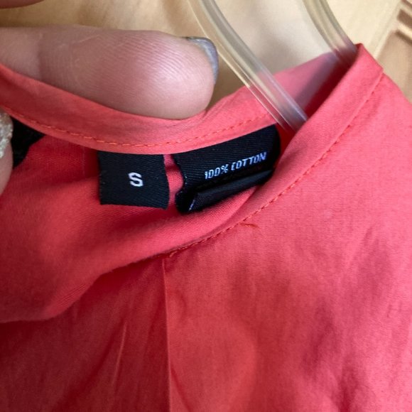 Midi salmon cowgirl dress S - Picture 3 of 5